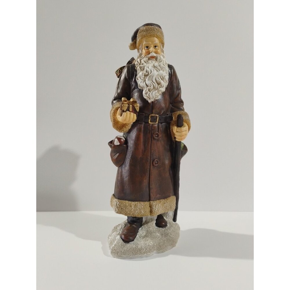 Tree Top Nursery Figurine Santa With Cane &  Package